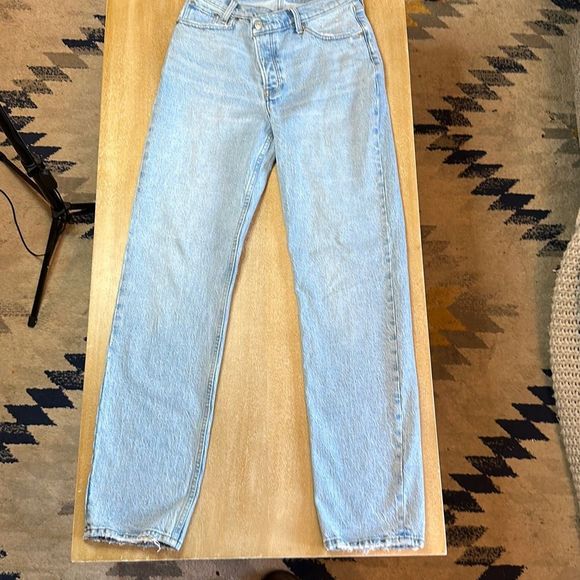 Abercrombie & Fitch Denim - Abercrombie & Fitch High Rise Dad jeans